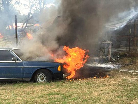 No fowl play in chicken coop fire