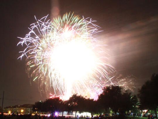No injuries after Kyle Fourth of July fireworks malfunction