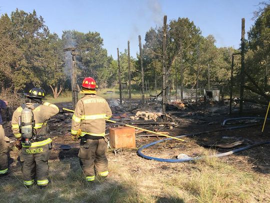 No injuries over three-fire weekend