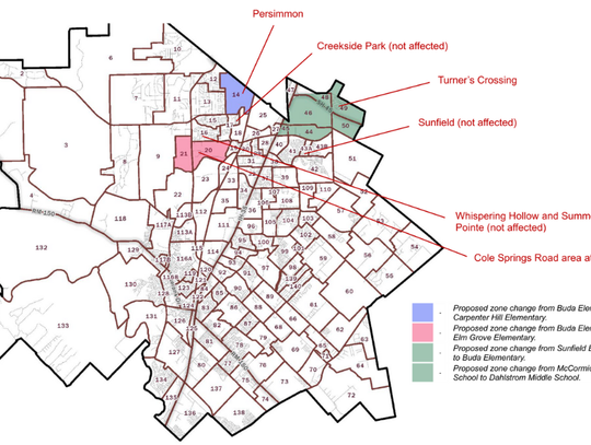 North Buda students receive new zoning for Hays CISD's 2026-27 school year