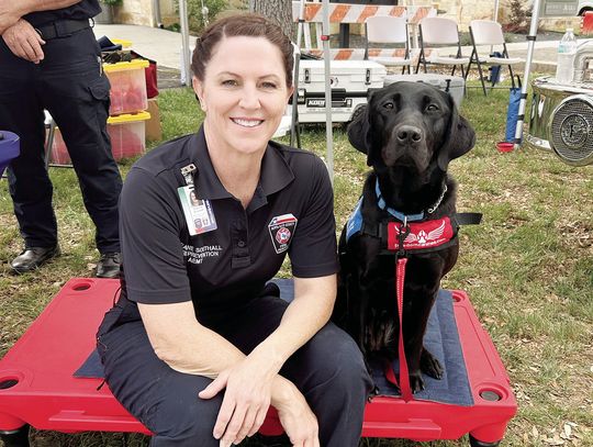 North Hays County Fire Rescue adopts facility dog