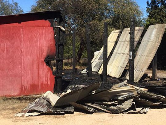 North Hays County Fire Rescue quickly puts out barn fire