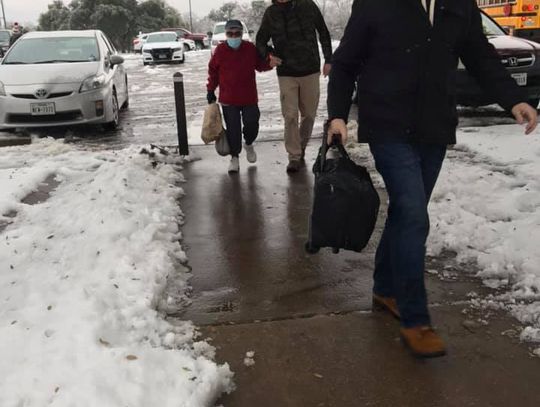 Older adults rushed out of flooded apartments