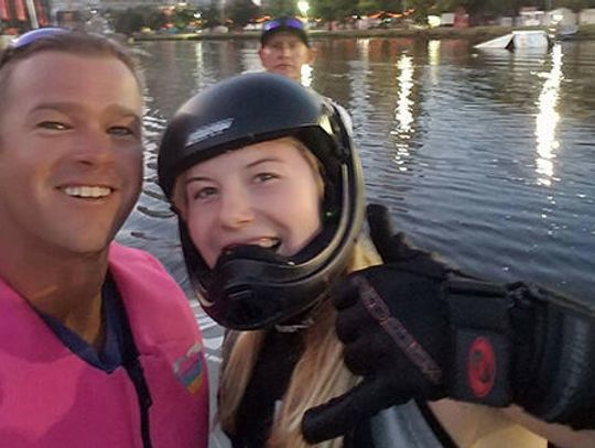 Olympic hopeful brings waterskiing to Hays CISD