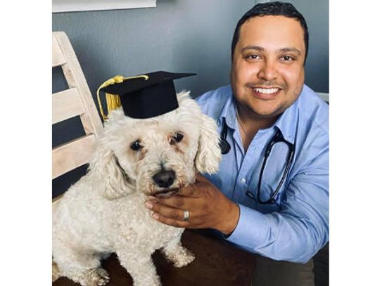 Overcoming struggle and rejection: Luling man fulfills dream of becoming a veterinarian