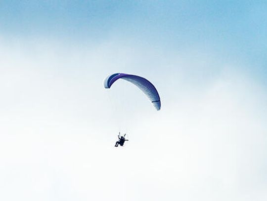 Paragliders pass muster in Kyle