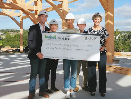 Patriots’ Hall presented  with $1.5M check