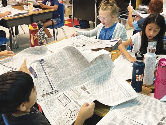 Pfluger Elementary School Flacons fly high at career day