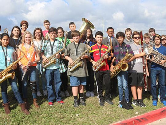 Ranger band members audition for all-region contest