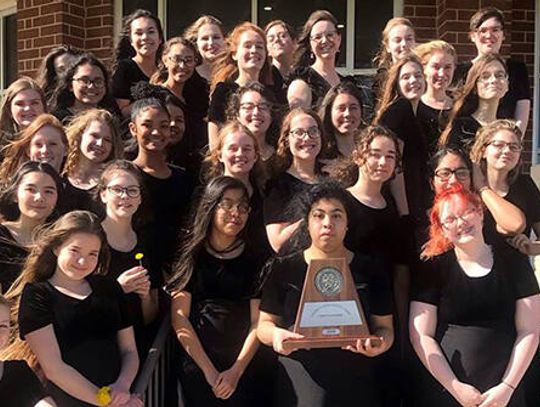 Reb JV Treble Choir takes Sweepstakes