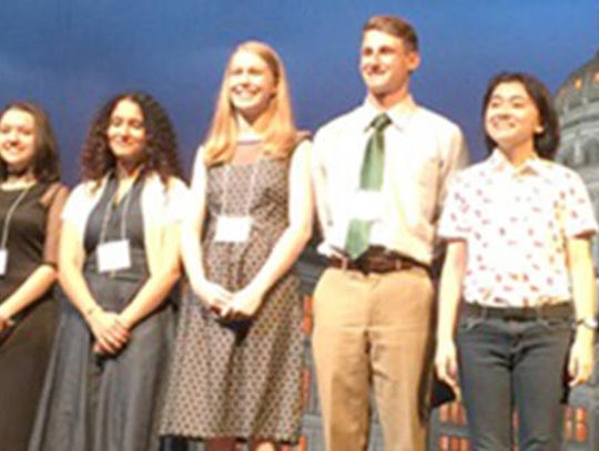 Rebel a finalist in Poetry Out Loud