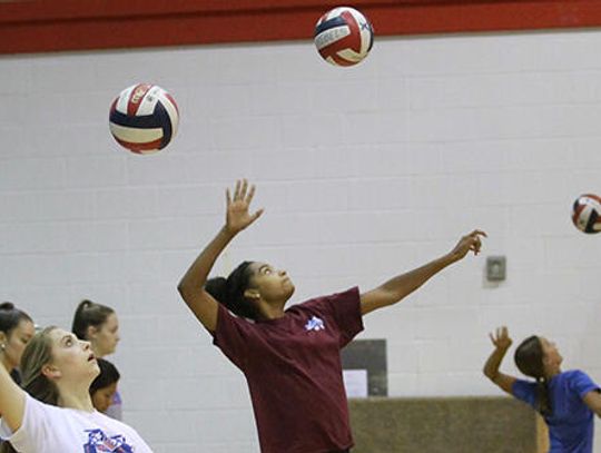 Rebel, Lobo volleyball warms up for the season