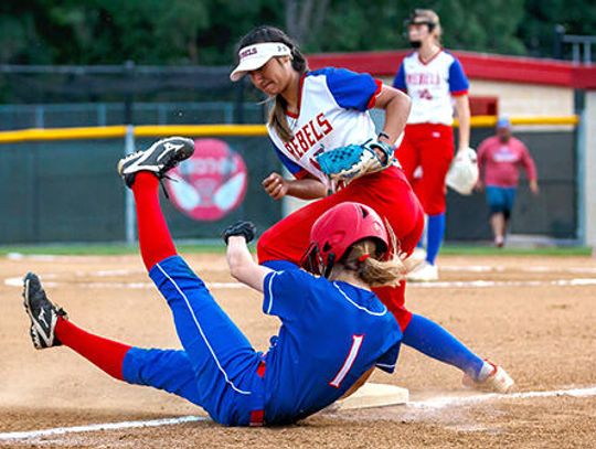 Rebel softball tops Chaps for tenth straight win