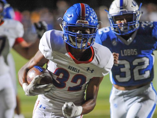 Rebels cruise past Lehman 62-7