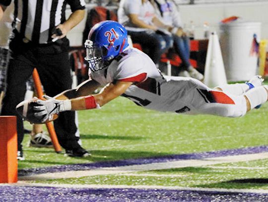Rebels run past Rattlers 28-17