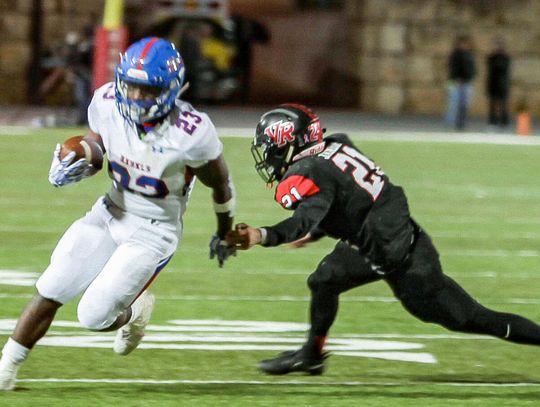 Rebels run past Vista Ridge to boost playoff chances