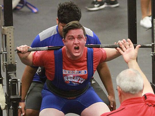 Rebs, Lobos earn honors at powerlifting competition