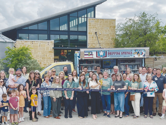 Ribbon cut on Dripping Springs Library of Wheels