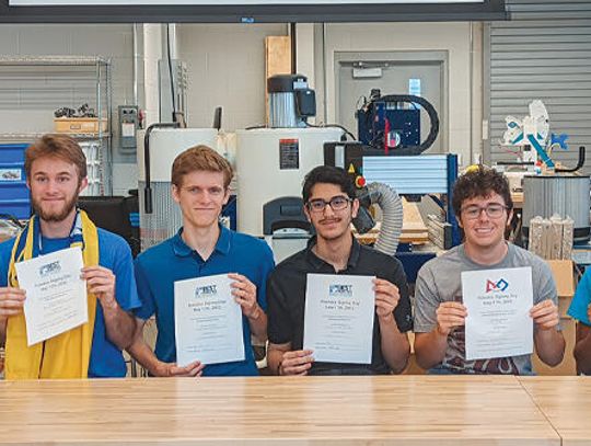 Robotics teams recognized