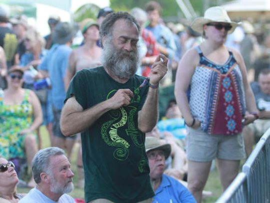 Rockin' out at Old Settler's Fest