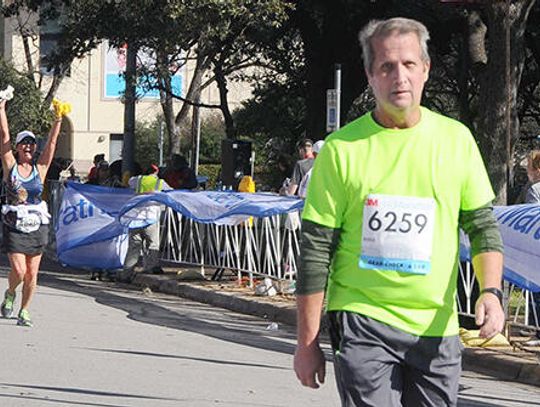 Running for rehab: Kyle man competes in half-marathon after four heart attacks