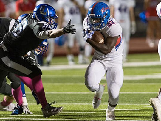 Rush attack results in Hays 55-20 win over Lehman