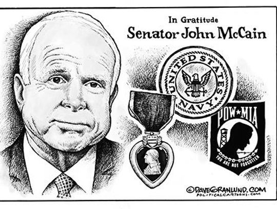 Senator John McCain’s  final words to his country