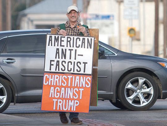 Sign of the times on Center Street