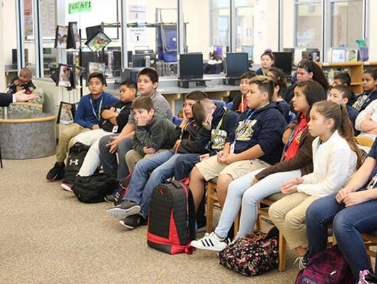 Simon Middle honors Freedom Week