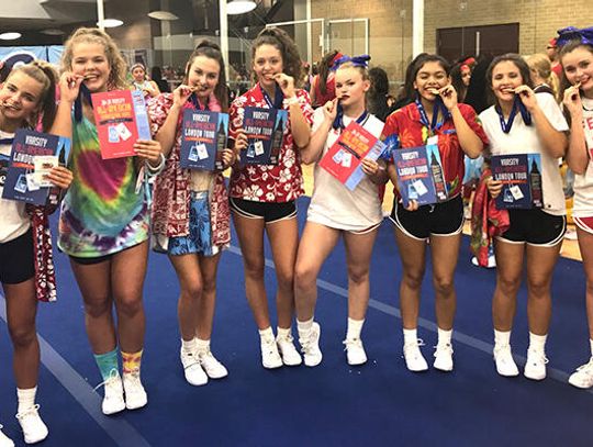 Star Strutter officers bring home camp honors