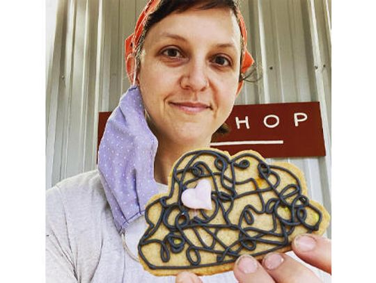 Start the conversation: Bakeries raise awareness about mental health, one gray dessert at a time
