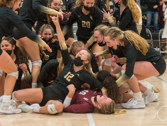 State Bound: Tiger volleyball rolls past Canyon to reach state semifinal