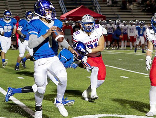 State-ranked Chaps clobber Lobos 56-7