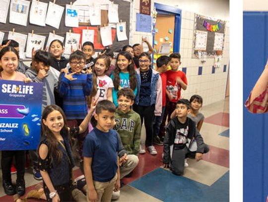 Surprise! Uhland Elementary educator honored as SEA LIFE’s ‘Science Teacher of the Year’