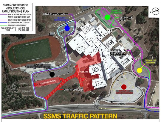 Sycamore Springs schools to undergo traffic pattern changes