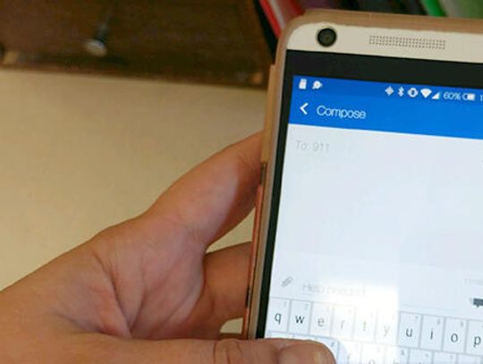 Text 911: Emergency help a tap away with new service