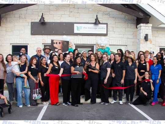 The Massage Studio cuts ribbon on new location