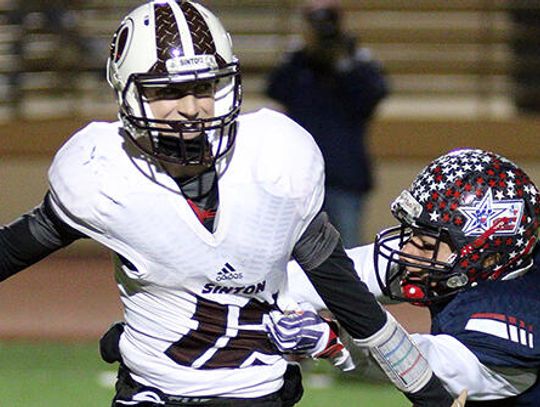 Third time’s the charm: Wimberley eliminates Sinton 21-14