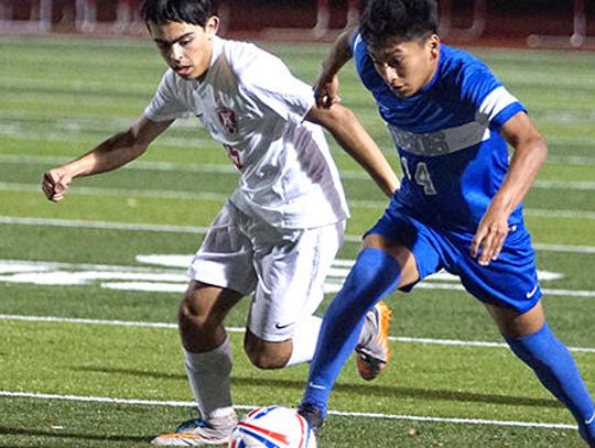 Three of a kind – Rebel hat trick leads Hays past Lehman