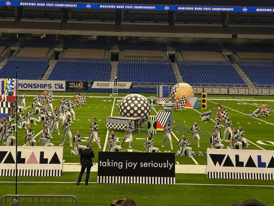 Dripping Springs High School Tiger band places 11th at state contest