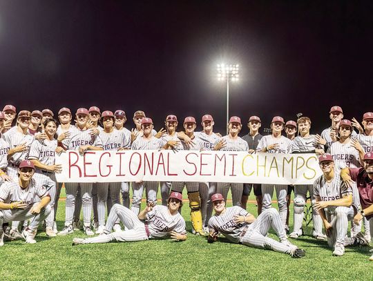 Tiger baseball advances to regional finals