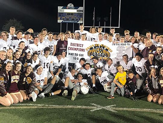 Tiger football makes history with 10-0 regular season record