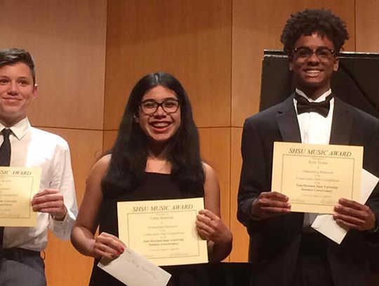 Tiger musician earns honors at Sam Houston