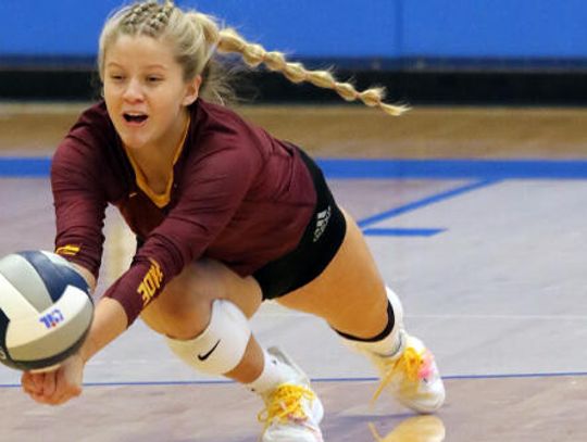 Tiger volleyball out of playoffs in three