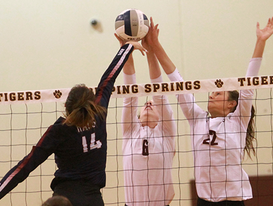 Tiger volleyball tops Hays in four