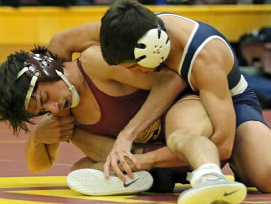 Tiger wrestler Thrasher comes out on top in Thursday match