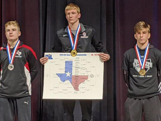 Tiger wrestler Warden takes home gold at state