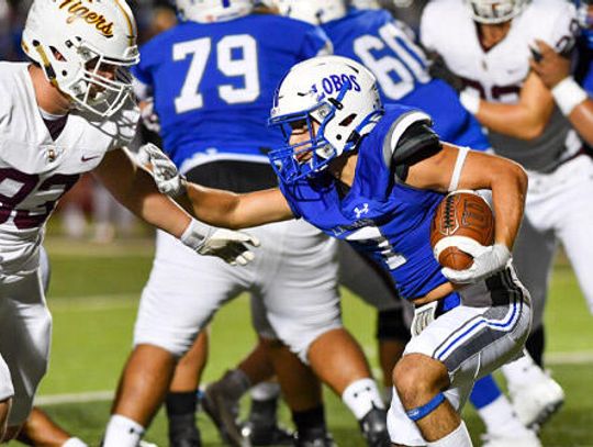Tigers take a bite out of Lobos 59-0