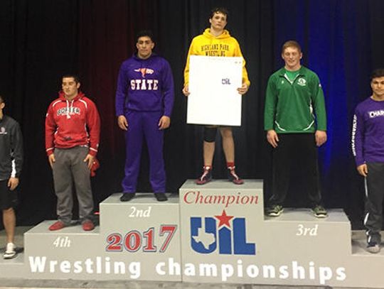 Tigers take the podium at state wrestling meet