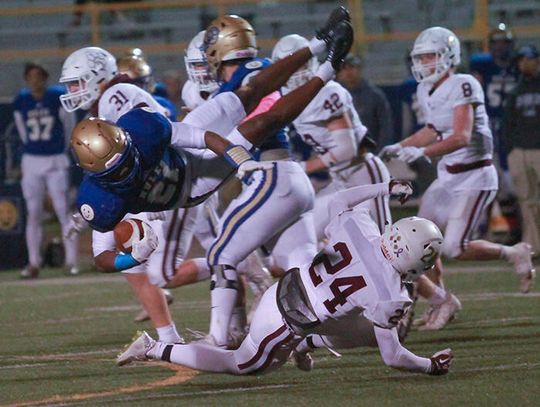Tigers trounce Mules in key 34-14 win